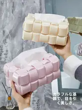 壁掛けティッシュボックス【北欧風・ウエハースデザイン・クリエイティブ収納】（セットアップ対応）