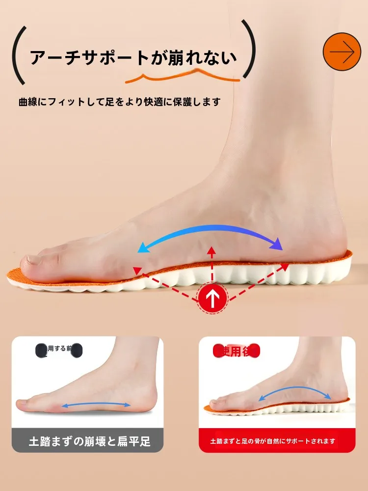 スリッパのインソールで足の疲れを完全に解消できるの？