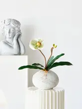 造花 鉢植え オーキッド 卓上 テーブルデコ 室内 インテリア