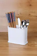 洗面器付きの日本風箸立て【底抜き洗浄可能・プラスチック製・収納ボックス】
