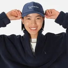 男女兼用 刺繍入りキャップ【ブラウン・ブルー・カーキ】