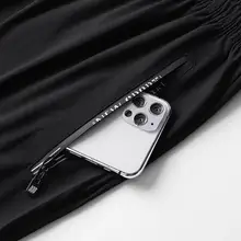 夏用 軽量クールなアイスシルクパンツ【速乾・通気性・ルーズフィット】