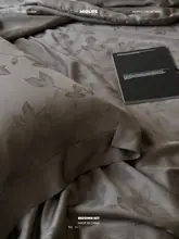 花柄デザインの柔らかシルク調夏用掛け布団四点セット【極上の柔らかさ・ランジェリー天竺】（セットアップ対応）