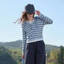 春夏用美しい通勤ニットトップス【極上の柔らかさ・パステルカラー】