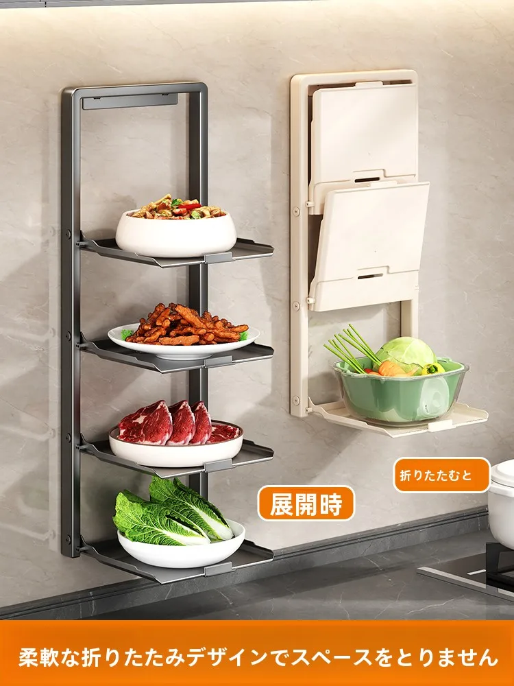 折りたたみ式多層調理収納ラック：キャンプキッチン用品の収納効率を実証する