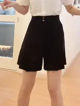 大きいサイズ レディース リンゴ形体型カバー 五分丈 ショートパンツ【極上の柔らかさ・ワイドパンツ・プリーツデザイン】（セットアップ対応）