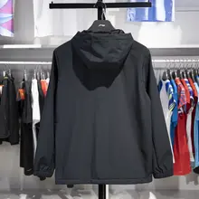 Li-Ning メンズ フリース防水フード付きジャケット【トレーニング用・保温性】