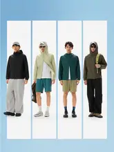 LINING 軽量で通気性抜群のフード付き防寒アウター【アウトドア・涼感素材】