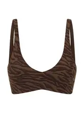 Lorna Jane ヨガ用 スポーツブラ＆ハイウエストショーツセット【快適・サファリデザイン・女性用】