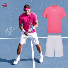 男性用 テニスウェア【Tシャツ・ショートパンツ・短袖・スポーツ用】（セットアップ対応）