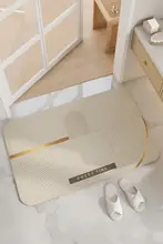 吸水速乾のバスルームマット【滑り止め・防水・硅藻土素材】