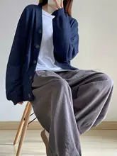 9TH レディース春夏用 グレー ゆったりワイドパンツ【男女兼用・松緊ウエスト・カジュアルデザイン】