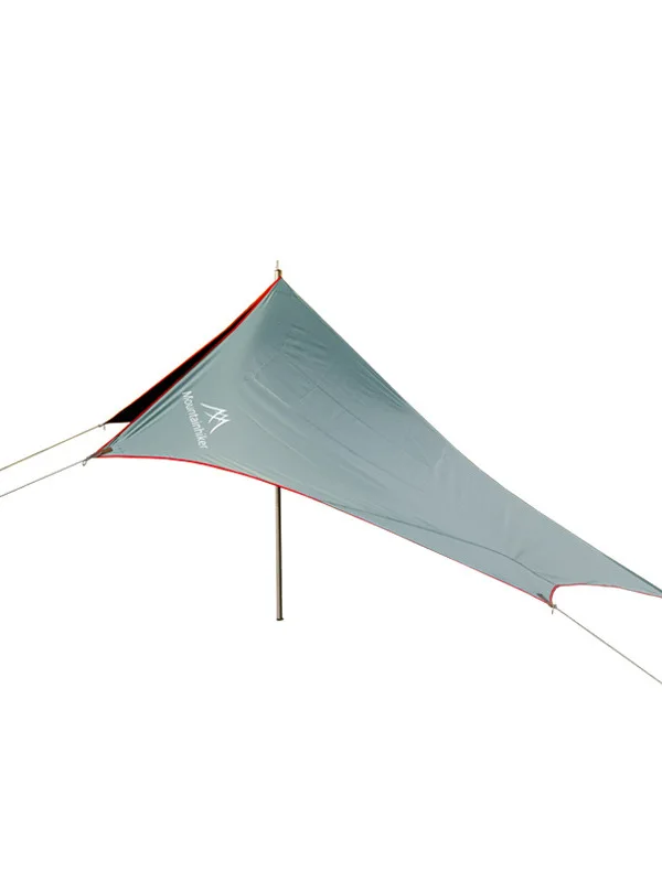MOUNTAINHIKER ブラック防水テント：キャンプ用ポータブル折りたたみ式の実用性と性能解析