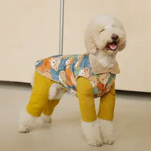 リバーシブル 中大型犬用ジャケット【秋冬用・ラブラドール、ゴールデンレトリバー、ハスキー対応】