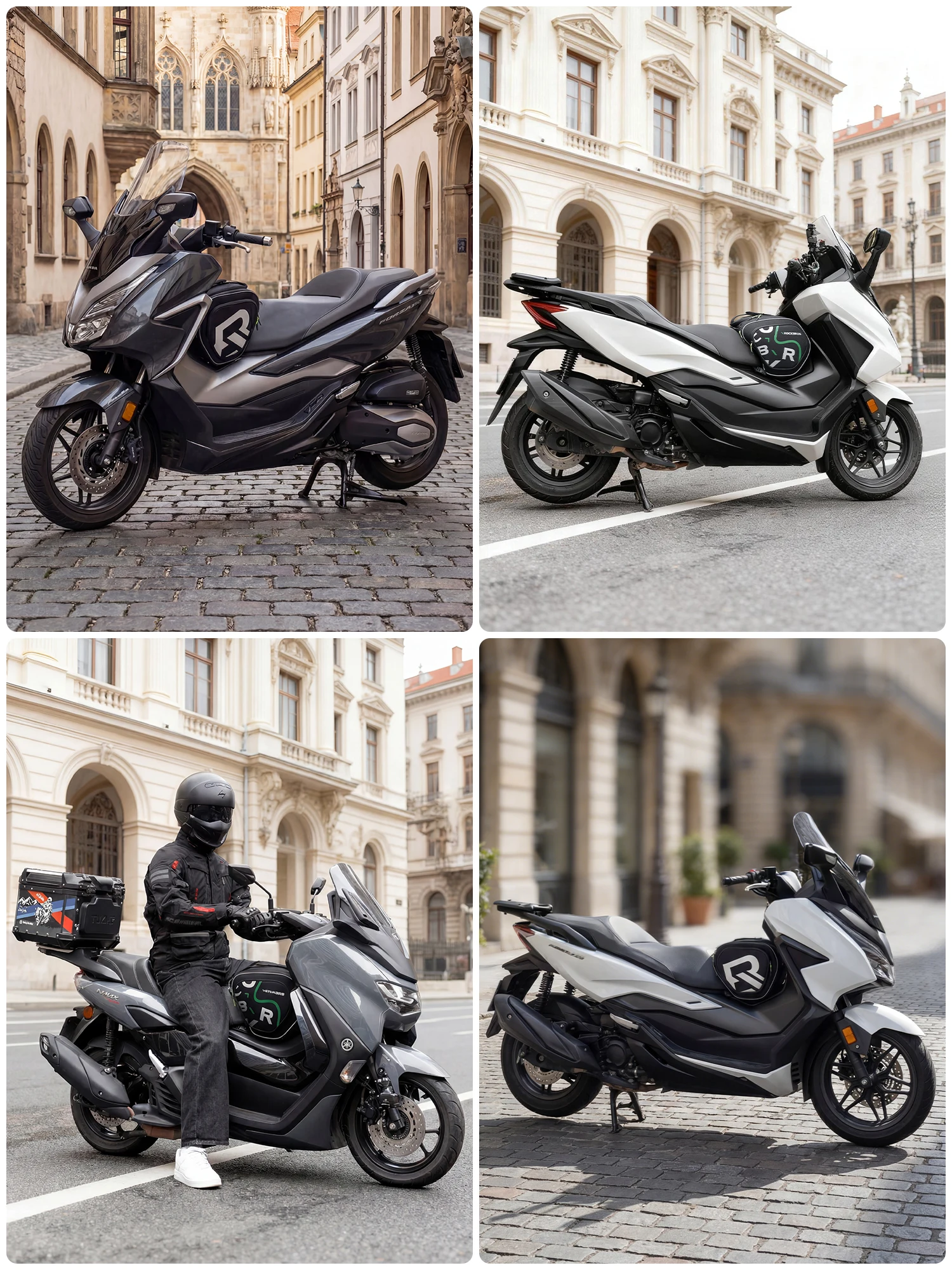 ROCKBROS バイク用タンクバッグA40：ADV・NMAX対応の大容量収納と反光機能の実用性