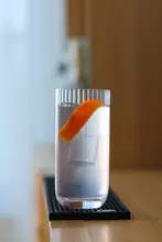 CRISON ストライプガラスジュースカップ【クリスタルガラス・長飲み用・カクテル用】