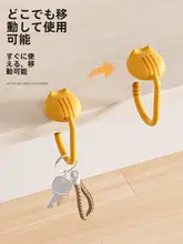可愛らしい机上用リュックフック【無粘着・オフィスや寮に便利】