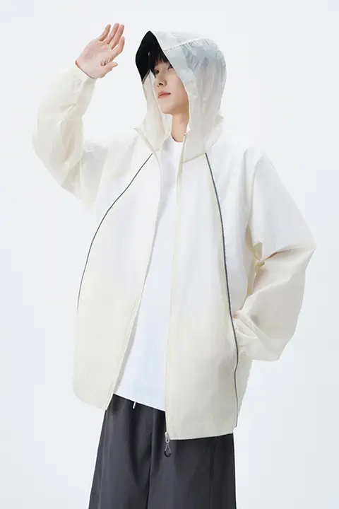 UPF50+冷感防止服【夏用・薄手・男性用・紫外線対策】