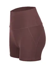 annerun レディース タイトフィット スポーツショートパンツ【防透け・ヨガ・ヒップアップ・フィットネス用】