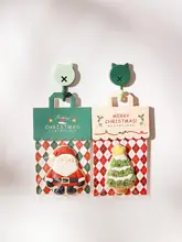 クリスマス用お菓子ラッピング袋【クッキー・マドレーヌ用・デコレーションカード付き】