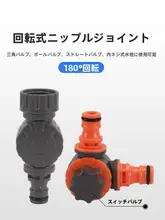洗車用ホース接続アダプタ【46mm・水栓用・迅速接続・補修用・洗濯機・ホースガン対応】