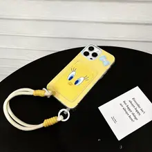 可愛いリボンデザインのアヒルスマホケース【iPhone対応・カメラ保護・女子向け】