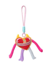 可愛いエルフのポケット ダバンぬいぐるみ スマートフォン用ストラップ【ふわふわのバッグチャーム】