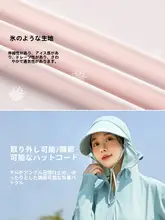 UPF50+冷感素材の防晒カーディガン【夏用・透湿性・紫外線対策】