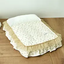 ペットベッド 犬猫用 ふわふわ はっ水加工 カバー取り外し可能 丸洗い 室内用 「PetMan」