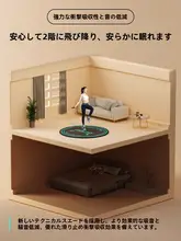 防音・滑り止め機能付き室内用マット【スポーツ・厚手・クッション性】