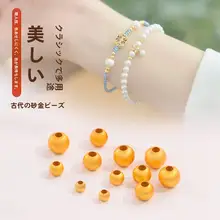 古法金風手作りブレスレット【小金珠子・DIYパーツ・専用ビーズ・アクセサリー】