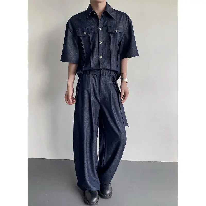 30代男性の夏に着るべきデニムシャツとロングパンツの選び方とは？