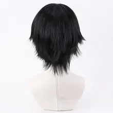黒子のバスケ 高尾和成 コスプレウィッグ【スタイリング済み・黒色ショートヘア】