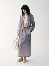 UPF50+ 防紫外線ジャケット【フリル付き・抽褶デザイン】