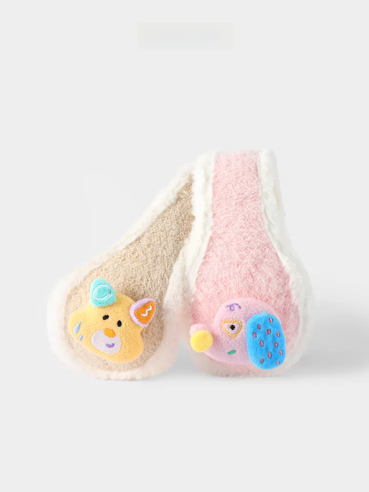 防寒対策に最適！子供用耳あて【厚手・防風・冬用】