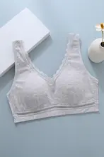 背中がらくらく！無鋼線タイプの綿製ブラジャー【夏用・薄手・高いフィット感】