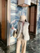 羊毛ダブルフェイスコート【フーディ・ウエストシェイプ・フォックスファーライニング】