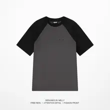 ユニセックス オーバーサイズ半袖Tシャツ【肩落ちデザイン・ビンテージ風・夏用】