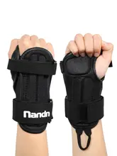 N&N 耐摩耗性 スノーボード用プロテクター【手首・手のひら・関節保護】