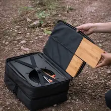 実木製両面使用可能なまな板【デスクトップユニット・ピクニック用・竹製】