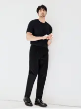 JSSD HOMME 無地 半袖 メンズTシャツ【カジュアル・ラウンドネック・夏用】