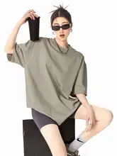 ICH MODE シンプル300gコットン短袖Tシャツ【夏用・ゆったりフィット】