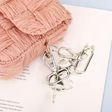 金属製バッグアクセサリー用フック【厚手ストラップ対応・女性用バッグ用】