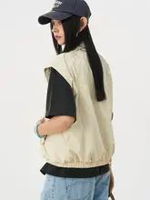 アウトドア用ノースリーブベスト【防風・サイクリング・ハイキング用・両面ジッパー】