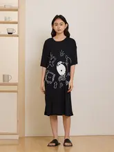 カップル用夏用短袖パジャマ【・薄手・男女兼用】（セットアップ対応）