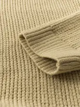 フランス風 ビンテージオフショルダー長袖ニットトップス【抽ひも・スタイルアップ・シンプル】