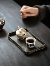 手作り青花白菜デザイン茶器【詩文杯・極上の柔らかさ】