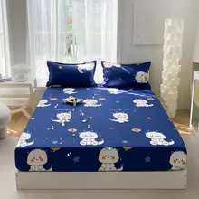 防水ベッドカバー【全棉・通気性・防滑】（セットアップ対応）