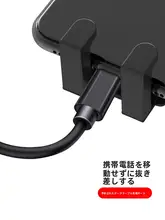 車載スマホホルダー【重力センサー・エアコン吹き出し口取り付け・汎用タイプ】