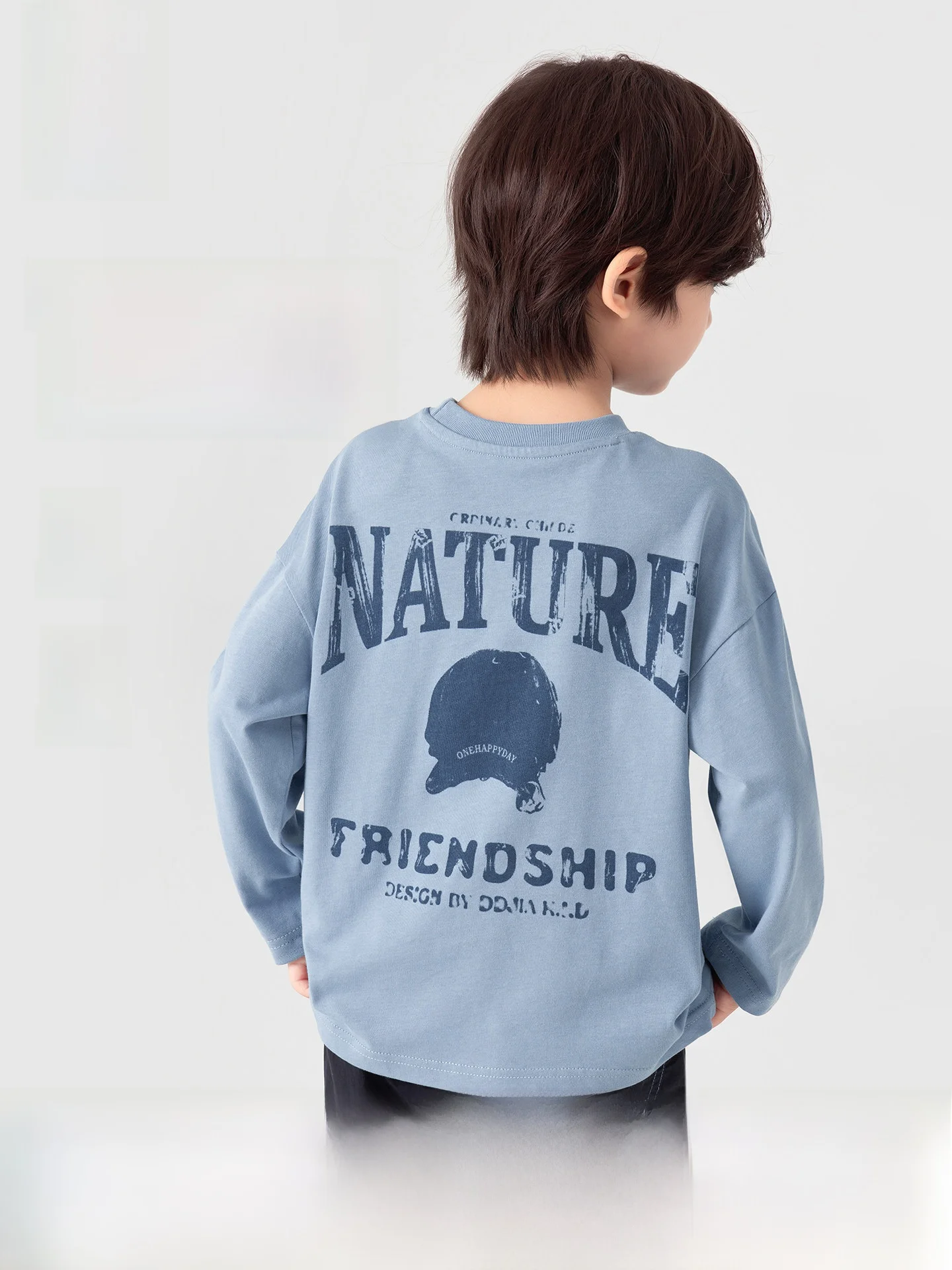 男の子用アメリカンスタイルTシャツ：ジャストサイズをどう決めるか